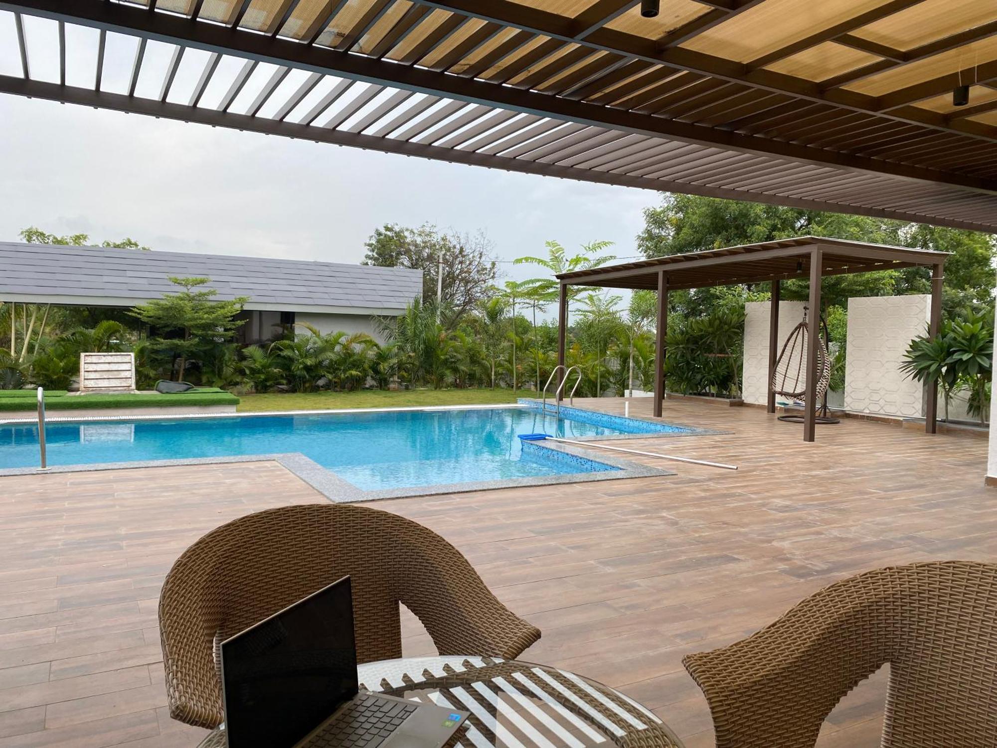 V R Farms Exotic Villa Venkatāpur エクステリア 写真